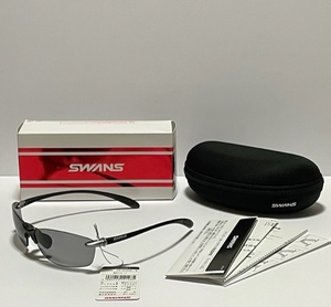 ★ SWANS (Swans) Polarized Smoke Sunglasses SALF-0051 (GMR) / Semi hard case (A-210BK) ☆ (Unused)