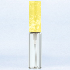 Yamada Automizer Glass Atomizer Simple 4343 Clear Bottle/Cap Marble Yellow 4ml YAMADA Atomizer