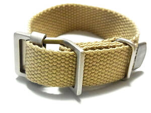 Canvasmilly style special buckle strap khaki beige 21mm 27cvnt33