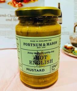 Piccadilly's July! Fortnams Hot English Mustard -Fortnam &amp; Mason for countless dishes
