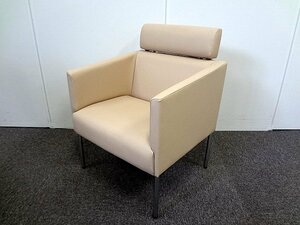 [Exhibits/Multiple legs in stock] Itoki NN Lounge Chair Flux Lobby Sofa 1 -seat Chair waiting room reception room