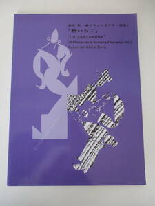 23 or 1403 Music score Akira Seta / Edition Flamenco Guitar Collection "Nochigo" 2006 4th edition issued angle broken