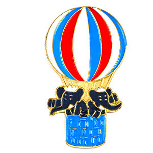 Pin badge / Elephant Babar Balloon ◆ French Limited Pins ◆ Rare vintage pin batch