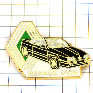 Pin Badge Renault Black Open Car Car ◆ France Limited Pins ◆ Rare vintage pin batch