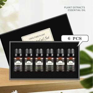 Set 6 pieces 10ml Aroma Diffuser Essential Oil Aroma Therapy Relaxing Essential Oil Oil Fragrance 1498