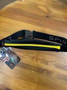 SPIBELT Black x Yellow ZIP Spy Verto Large West Pouch Travel Running Pouch New Unused Product Free Shipping Waistback