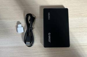 [Operation confirmed] Portable HDD 750GB USB3.0 Compatible USB-C adapter