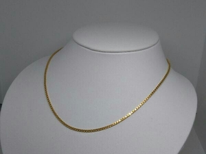 [UNO AERRE] [K18] Unoa Ela Veneto Anchorin Necklace 40cm 8.1G Accessories Precious Metal Used