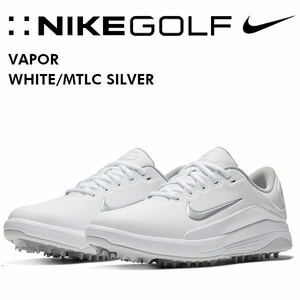 27.5cm Nike Vapor G White Metallic Silver Nike Vapor Pro White/Gray