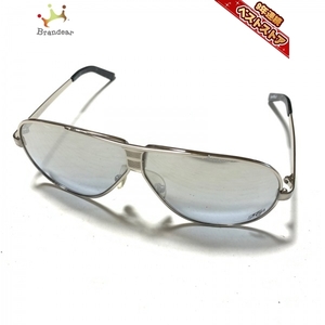 Black Frize Black Flys -Plastic x Metal Material Light Gray x Silver Sunglasses