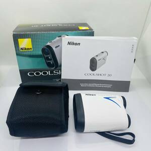 ◆ Nikon CoolShot20 ◆ ☆ Easy to use, easy operation ☆ Vegetable reduction ☆ Dedicated distance distance ◆ Nikon Cool Shot 20 Golf Laser Distant Distance ◆ With Original Box ◆