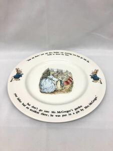Wedgwood wedgewood Peter Rabbit dish plate 25 cm