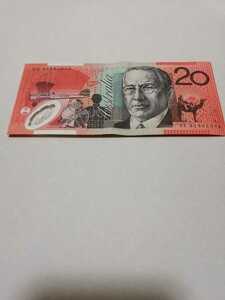 Australian commemorative bill for $ 20 polymer bills