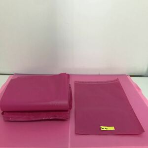 D36-014 Pink vinyl bag Summary Size 32.5㎝ × 24 cm wide