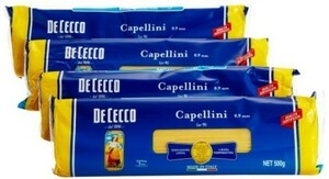[Limited to the actual item] Cappellini [Regular imported goods] 500g x 4 D -Czech No. 9