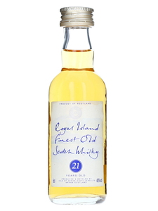 [Miniature Bottle] Royal Island 21st year Finest Old Scotch Whiskey No Box 50ml 40 % KBM476
