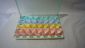 ☆ Medication Organizing Case NEW "Medication Day of the Week" Morning, noon, night, before going to bed× 1 week ☆
