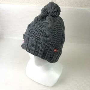FIFA GOLF ★ Knit hat/golf [Size free/gray/gray] Knit/Hat/Cap ◆ CB-10