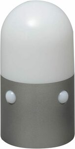 1) Lunch white (fluorescent lantern) Iris Ohyama Outdoor LED Sensor Light Lunch White Stand Type OSL-MN2-MWS