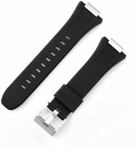 Apple Watch Apple Watch 44mm 45mm Metal Custom Rubber Belt Replacement Belt Black, White