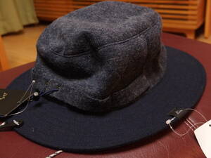 New unused [Phoenix] WOOL BOAD BOONEY Wool Hat Nove Size M