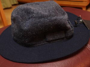 New unused [Phoenix] WOOL BOAD BOONEY Wool Hat Nove Size L