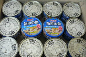 《10 yen start》 ◎ Inaba-maehama fish tuna 115g × 48 pieces ◎ N80-2510