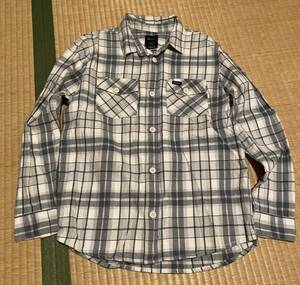 RVCA ☆ Lucca Kids/Check Pattern Long Sleeve Shirt ☆ M