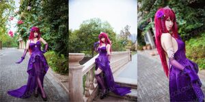 ★ Cosplay costume New ★ Grand Order style Fate/EXTRA style ★ FGO ★ 2nd anniversary 2nd ★ Scasaha ★ Her spirit ★ Dress ★ Dress ★ High quality ★ Instant delivery