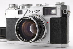 Nikon Nikon S4 Range Finder NIKKOR-S 50mm F1.4 With food case #204