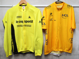 LE CoQ Sportif Tricolor Thermo Jaji O size QC-840763 QC-7401TDF Tour de France replica jersey XL size management B1115GQ