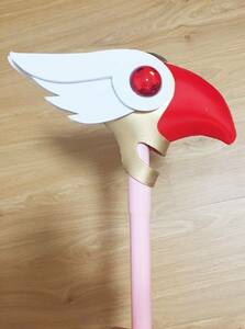 Assembly type ★ Cosplay tool card Capter Sakura Kinomoto Sakura ★ Sealed cane / weapon