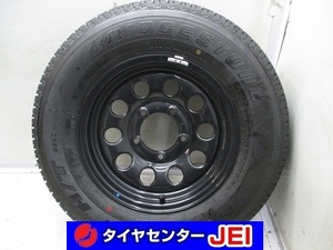 15 inch Suzuki Jimney Sierra Genuine 195/80R15 5.5J 139.7 Bali Groove Used Tire 1 Free Shipping (MS15-3117)
