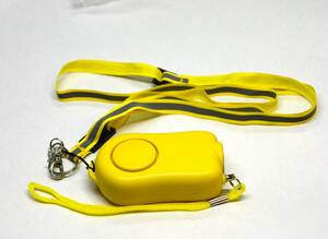 Attach it to a school bag! LED Light &amp; Security Buzzer (Typo-proof shape) Reflective neck strap SE-205BS 1760 yen New new unused