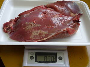 Natural venison freshly caught peach meat Others 838g bundled