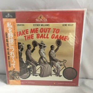 L1554 LD / Laser Disc in Baseball Gene Kelly Frank Sinatra