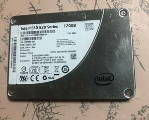 SSD 520 Series 120GB CVCV3070302SN120BGN Operation Cumulative use 4890 hours