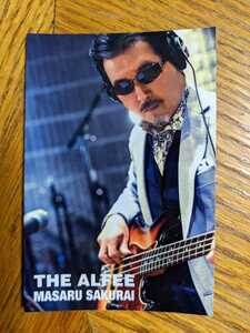 The Alfee Single Bonus Sakurai-san Trading Card