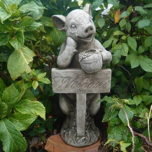 ■ Free shipping ■ Made in the UK ■ Pig ■ Beer ■ Welcome ■ Garden object ■ Stone ■ Garden ■ Garden ■ Entrance ■ Object