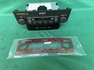 MY016 used Toyota Celsior UCF30 UCF31 Prior Genuine CD changer 86120-50580 FX-MG8006ZT Unopened Wooden Tone Operation Warranty