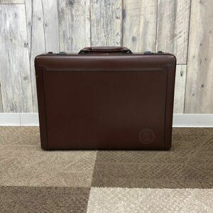[14136] HEBE Attache Case Business Bag Genuine Leather Men's 100 Size