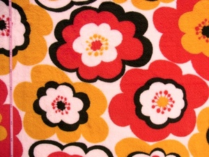 ★ Super soft double-sided brushed bore ♪ Flower (yellow) 150 × 48 ★ [NE0649-C]