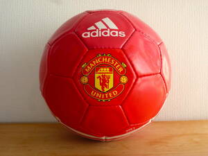 MANCHESTER UNUTED Manchester United Adidas Soccerball No. 4 ball &lt;JFA Certified&gt; Red Hand Sewing Beauty