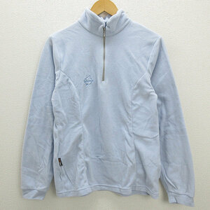 ☆☆ Rahma/LAFUMA Half Zip Fleece Jacket JKT [M] Light blue Ladies/37 [Used] ■