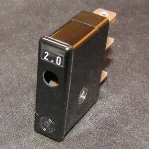 Daito Communication Machine P type fuse [P420] Maximum safety passage current 2.0A Normal melting type unused item