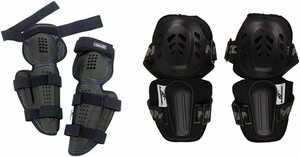 BLACK FREE Knee Proctor+Elbow Protector Comine (Komine) Bike Knee Protector Triple Ne Protector 3