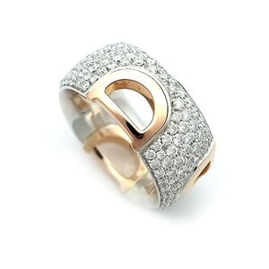 [Midoriya Karinya] Damiani D-ICON Ring Pave Diamond (Deep ICon Ring) [Used]