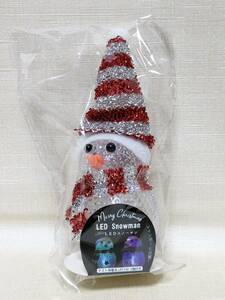 ★ Blinking to Snowman LED Light Rainbow for stock Christmas interior objects figurine B22211147