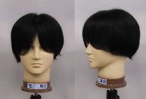 20x18cm New Product Hair -like male part of the male part of the wig uniform uncut