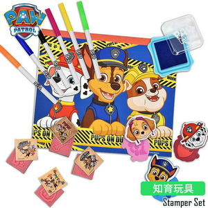 Educational toy Stamp Wooden Pau / Patrol Present Children's drawing Toys